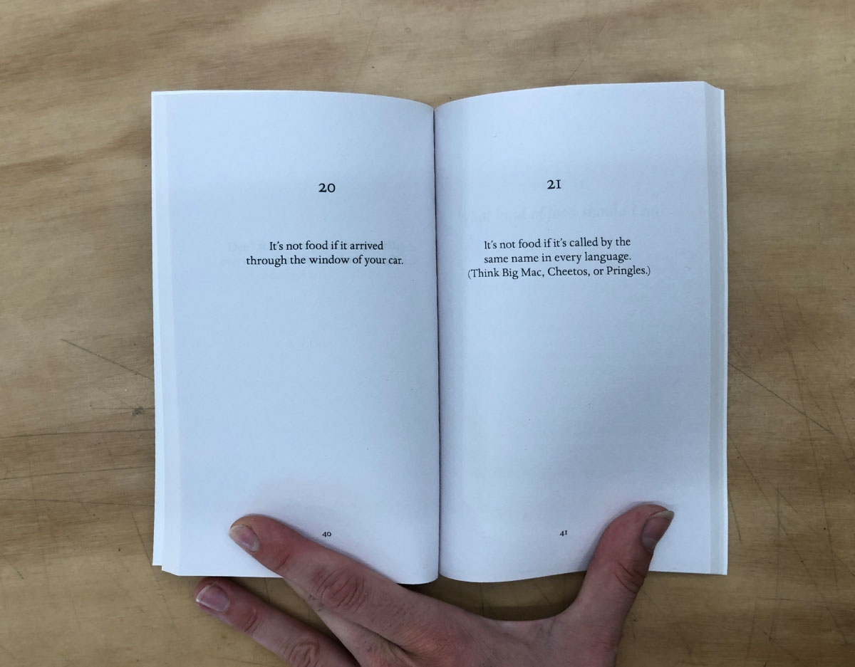 Food Rules Green Ideas Michael Pollan 9780141997025 Penguin