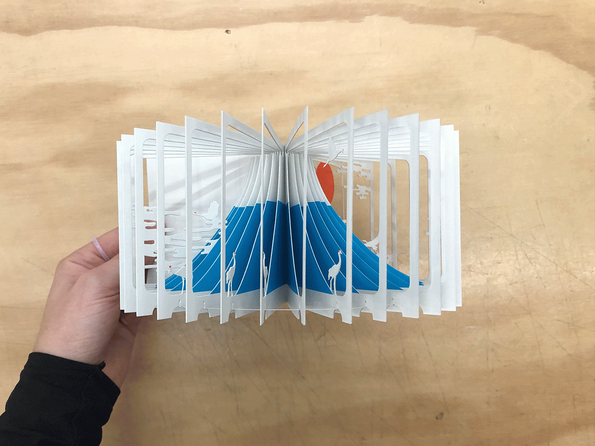 A 360 Degree Book of Mount Fuji by Yusuke Oono