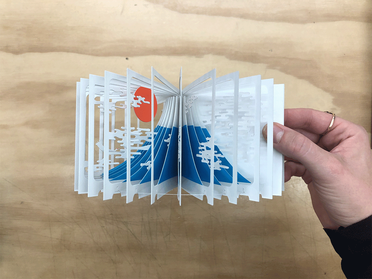 A 360 Degree Book of Mount Fuji by Yusuke Oono