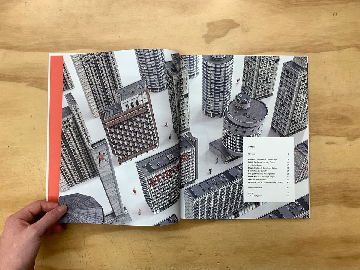 Brutal East : Build Your Own Brutalist Eastern Bloc - by Zupagrafika