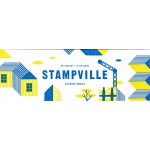 Stampville 25 stamps + 2 ink pads | Aurelien Debat | 9781616896010