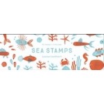 Sea stamps: 25 rubber stamps and two ink colors | Louise Lockhart | Princeton Architectural Press | 9781616898946 