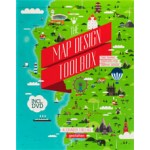 THE MAP DESIGN TOOLBOX. Time-Saving Templates for Graphic Design | Alexander Tibelius | 9783899555417 | gestalten