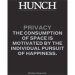 Hunch 15. Privacy