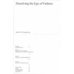 Dissolving the Ego of Fashion. Engaging with Human Matters | Daniëlle Bruggeman | 9789491444500 | ArtEZ Press