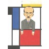 Artist pocket sketchbook. Mondrian