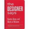 the DESIGNER says
