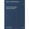 Form of Knowledge - Forma del sapere
