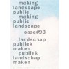 OASE 93. landschap publiek maken / publiek landschap maken - ebook
