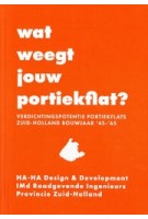 Wat weegt jouw portiekflat? verdichtingspotentie portiekflats Zuid-Holland bouwjaar '45-'65 | HA-HA Design & Develpoment