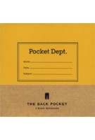 Back Pocket Notebook Set. Set of three Pocket Department Notebooks | 9781616891992