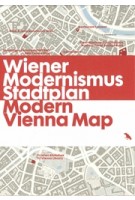 Modern Vienna Map. Wiener Modernismus Staatplan | Gili Merin | 9781912018802 | Blue Crow Media