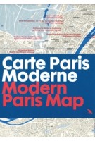 Modern Paris Map - Carte Paris Moderne | Robin Wilson | 9781912018857 | Blue Crow Media