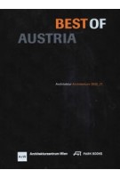 Best of Austria. Architektur - Architecture 2020-2021 | Architekturzentrum Wien Az W | 9783038603160 | PARK BOOKS