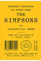 Another Companion to Books from THE SIMPSONS in Alphabetical Order | Olivier Lebrun | 9783906213002