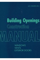 Building Openings Construction Manual