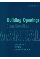 Building Openings Construction Manual