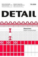 cover DETAIL 2026 7-8. Solid Construction | Architecture Magazine | NAi Booksellers
