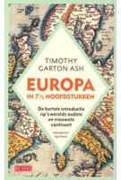 cover Europa in 7½ hoofdstukken. Timothy Garton Ash | NAi Booksellers