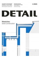 DETAIL 2025 4. Solid Construction - Massivbau | DETAIL magazine