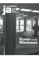 JA 117. Kunio Maekawa | 9784786903144 | The Japan Architect magazine