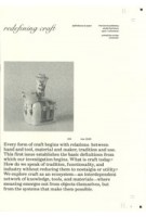 Redefining Craft. issue 1. Definitions to Start | The Future Publishing