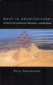 What Is Architecture?