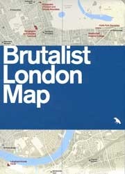 BRUTALIST LONDON MAP