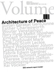 Volume 26. Architecture of Peace