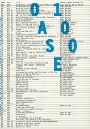 OASE 100. Karel Martens en de architectuur van het tijdschrift