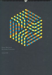 Birthday Calendar by Karel Martens