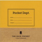 Back Pocket Notebook Set. Set of three Pocket Department Notebooks | 9781616891992