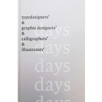 365 + 1 days. typedesigners & graphic designers & calligraphers 7 illustrators | Stichting Print | 9789082680607