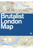 BRUTALIST LONDON MAP | Blue Crow Media | 9780993193453