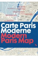 Modern Paris Map. Carte Paris Moderne | Robin Wilson | 9781912018857 | Blue Crow Media