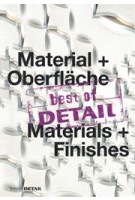 best of DETAIL Material + Oberfläche/Materials + Finishes | 9783955533229 