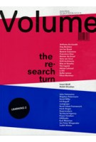 Volume 48. the research turn including Inset BLUE by Malkit Shoshan | 9789077966488 | ARCHIS